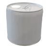 Picture of 3.5 Gallon Gray Steel Tight Head Pail, Green Phenolic Lining, Rieke Spout, Dust Cap, UN Rated