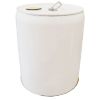 Picture of 5 Gallon White Steel Tight Head Pail, 2" Plastic Buna, UN Rated