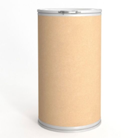 Picture of 55 Gallon Kraft Fiber Open Head Liquipak Drum, Natural Plastic Cover, 2" Buttress & 3/4" NPS