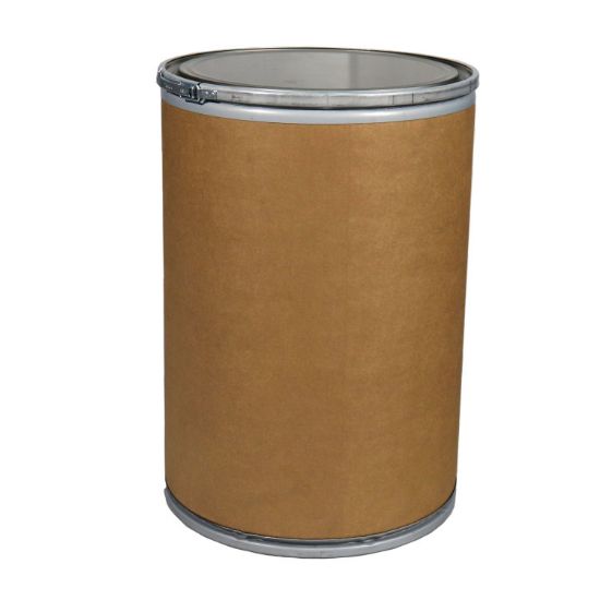 Picture of 30 Gallon Kraft Fiber Open Head Drum, Steel Cover, Lever Lock Ring, UN Rated