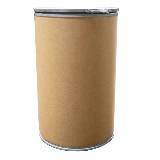 Picture of 55 Gallon Kraft Fiber Open Head HCCAP Drum, w/ Plastic Cover, Lok-Rim, No Fittings, Urethane Gasket, Steel Lever Lock Ring, UN Rated