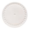Picture of 3.5-6 Gallon White HDPE Plastic Pail Cover, Lightweight, No Gasket