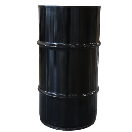 Picture of 16 Gallon Black Steel Tight Head Drum, Unlined, EPDM Gasket