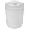 Picture of 5-Gallon Natural HDPE Plastic Round Tight Head Pail, 70 mm TE, 6TPI Fittings, w/ Dust Cover, UN Rated