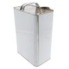 Picture of 1 Gallon F-Style White Coat Metal 610 x 907 Can, 1 3/4" Delta Off Center Opening, Unlined