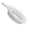 Picture of 3/4" White PP Plastic Tamper Evident Sealing Cap