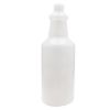 Picture of 32 oz Natural HDPE Plastic Ring Neck Decanter Bottle, 28mm 28-410, 51 Gram
