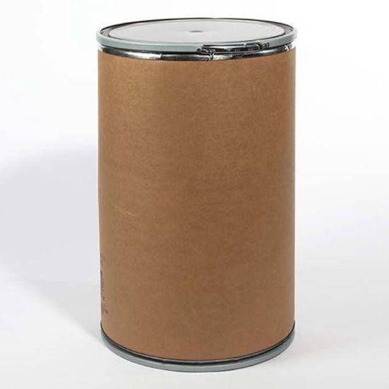 Picture of 31.5 Gallon Kraft Fiber Open Head Drum, Steel Cover, Lever Lock Ring, UN Rated