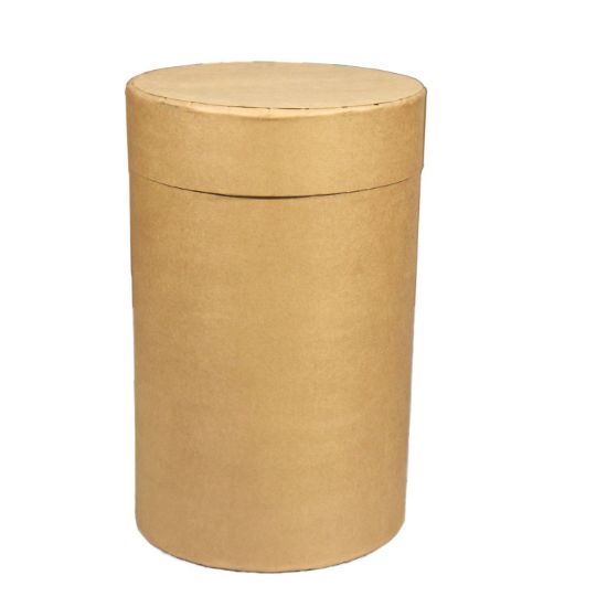 Picture of 20 Gallon Kraft Fiber Drum, Kraft Telescoping Slip On Cover