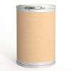 Picture of 12 Gallon Kraft Fiber Open Head Drum, Natural Plastic Cover, UN Rated