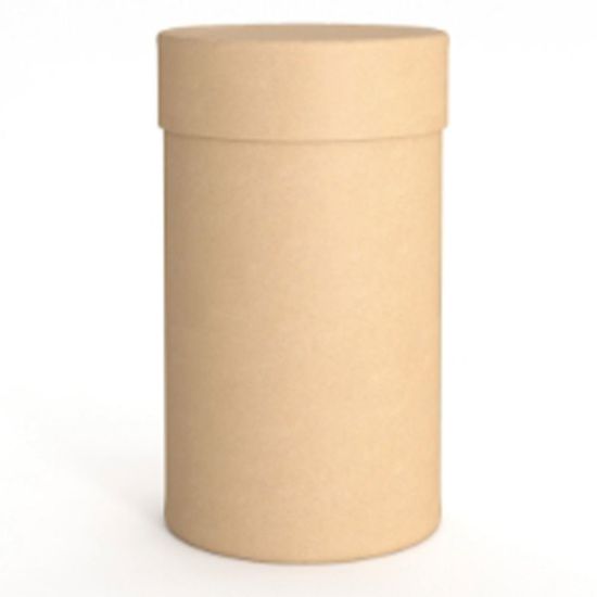 Picture of 8 Gallon Kraft All-Fiber Open Head Drum, w/ Slip On Cover