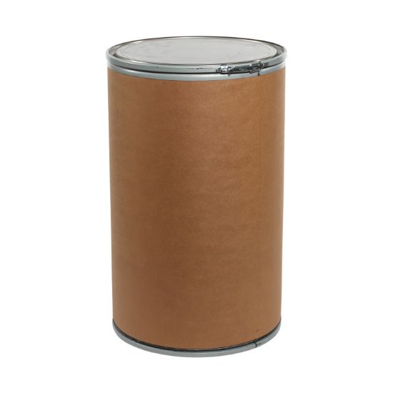 Picture of 55 Gallon Open Head Kraft Fiber Drum with Steel Cover, UN Rated, w/ Lever Locking Ring
