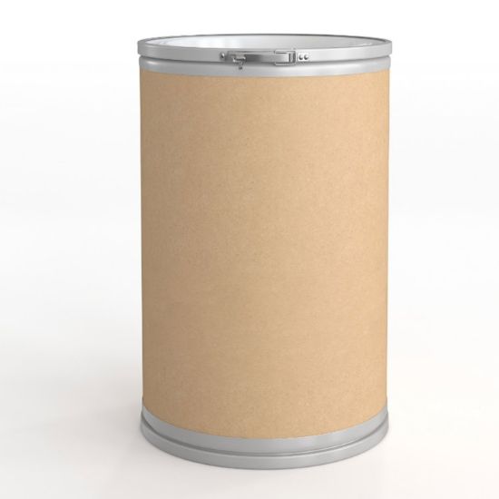 Picture of 30 Gallon Kraft Liquid-Pak Fiber Open Head Drum, Natural Plastic Cover, 2" Buttress & 3/4" NPS Fittings