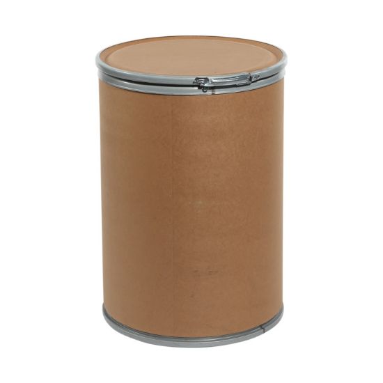 Picture of 29 Gallon Kraft Fiber Open Head Drum, Kraft Fiber Cover, Lever Lock Ring