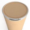 Picture of 32 Gallon Kraft Fiber Open Head Drum, Plain Fiber Cover, Metal Lever Lock Ring