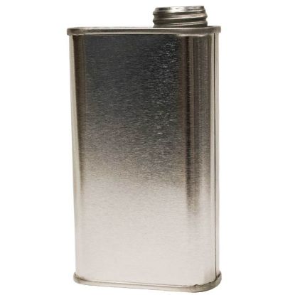 Picture of 1/2 Pint F-Style Metal Can, Unlined, with 1" Delta Opening