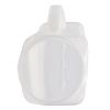 Picture of 4 Liter Natural HDPE Plastic Handleware Bottle, Pinch Grip Handle, 110mm 110-400
