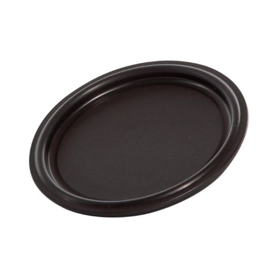 Picture of 404 TruSnap Black PP Plastic Paint Can Lid for Quart, 1/2 Liter, 1 Liter Can