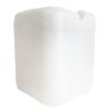 Picture of 5 Gallon Natural HDPE Plastic Square Tight Head Pail, 70 mm, 6 TPI Closed Vent, Dust Cover, 22 mm Cap Installed, UN Rated