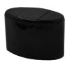 Picture of 28 mm Black PP Plastic Snap-On Avalon Flip Top Cap, No Liner