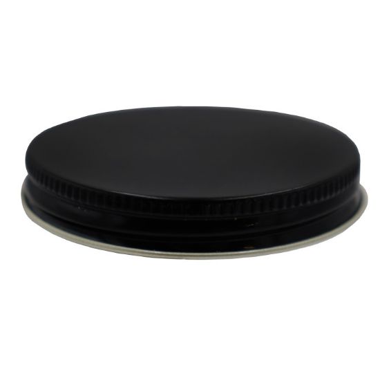 Picture of 63mm 63-400 Black Metal Screw Cap, PALF Liner