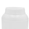 Picture of 128 oz Natural HDPE Plastic Wide Mouth Round Jar, 110mm 110-400, 4X1, 110 Gram