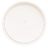 Picture of 3.5-6 Gallon White HDPE Plastic Pail Cover, EPDM Gasket, UN Rated