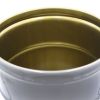 Picture of 6 Gallon Gray Steel Open Head Pail, Clear Phenolic Lining, 26 Gauge, UN Rated