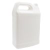 Picture of 128 oz White HDPE Plastic F-Style Bottle, 38mm 38-400, 140 Gram
