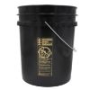 Picture of 5 Gallon HDPE Plastic Regrind Open Head Pail, w/ Gold CWL, 90 mil, Metal Bail
