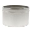 Picture of 8 oz Seamless Metal Ink Tin Can with Lid, Unlined, 3 1/8" x 2"