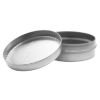 Picture of 1 oz Label-It Seamless Metal Tin Can with Label on Cover, Unlined, 1 13/16" x 5/8"