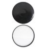 Picture of 110 mm 110-400 Black PP Plastic Smooth Top, Smooth Sides Cap with F217 Liner