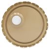 Picture of 2.5-7 Gallon Blue Steel Pail Lug Cover, Buff Epoxy Lining, 57mm Opening, Flow in Gasket, 24 Gauge, UN Rated