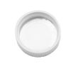 Picture of 28MM 28-400 White PP Plastic Screw Cap, Foil Seal for HDPE or PE Foil Liner