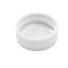 Picture of 28MM 28-400 White PP Plastic Screw Cap, Foil Seal for HDPE or PE Foil Liner