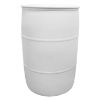 Picture of 55 Gallon White HDPE Plastic Tight Head Drum in a Bag, w/ 2"x2" Fitting, UN Rated
